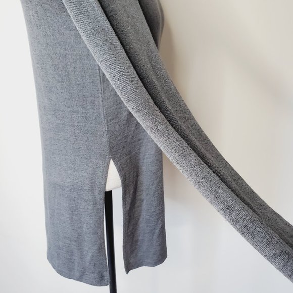 ARITZIA WILFRED FREE Grey Turtleneck Tunic Sweater - Picture 5 of 9